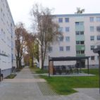 06-Wohnweg-mit-Fahrradhäusern Entwurf Christian Grote gründesign