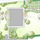 Pfarrgarten St. Michael in München Perlach entworfen von Christian Grote gründesign
