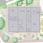 Hotel Perlach München, Planung der Außenanlagen gründesign Christian Grote