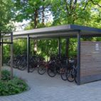 11-Fahrradständer-am-Hintereingang Planung Christian Grote Landschaftsarchitekt gründesign