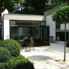Atriumgarten im Bauhausstil, Christian Grote gründesign