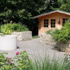 Sinnesgarten Caritas Altenheim St.-Rita, Außenplanung von Christian Grote gründesign