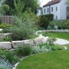 Privatgarten mit Schwung - Entwurf von gründesign Christian Grote
