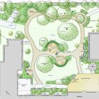 01-Entwurf Sinnesgarten Maienstift Dachau , Planung Christian Grote Landschaftsarchitekt gründesign